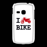 Coque Samsung Galaxy Young I love bike