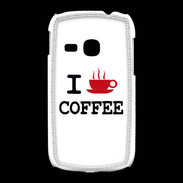 Coque Samsung Galaxy Young I love Coffee