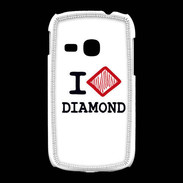 Coque Samsung Galaxy Young I love Diamond
