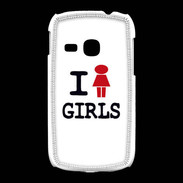 Coque Samsung Galaxy Young I love Girl