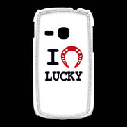 Coque Samsung Galaxy Young I love Lucky
