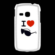 Coque Samsung Galaxy Young I love Lunette Fun 2