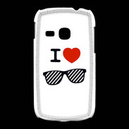 Coque Samsung Galaxy Young I love Lunette Fun 3
