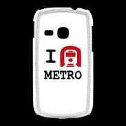 Coque Samsung Galaxy Young I love Metro