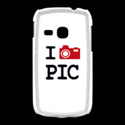 Coque Samsung Galaxy Young I love Pic