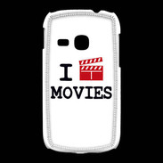 Coque Samsung Galaxy Young I love Movies