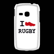 Coque Samsung Galaxy Young I love Rugby