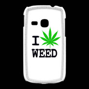 Coque Samsung Galaxy Young I love Weed