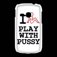 Coque Samsung Galaxy Young I love Play Pussy