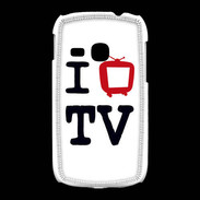 Coque Samsung Galaxy Young I love TV