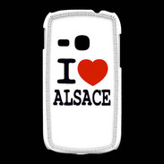 Coque Samsung Galaxy Young I love Alsace