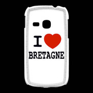 Coque Samsung Galaxy Young I love Bretagne