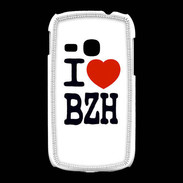 Coque Samsung Galaxy Young I love BZH