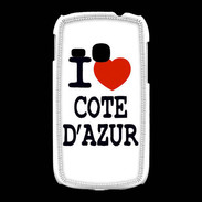Coque Samsung Galaxy Young I love Cote d'Azur