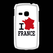 Coque Samsung Galaxy Young I love France 4