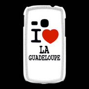 Coque Samsung Galaxy Young I love Guadeloupe