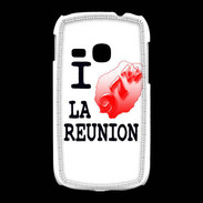 Coque Samsung Galaxy Young I love La Réunion 2