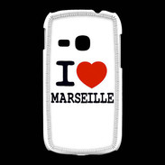 Coque Samsung Galaxy Young I love Marseille