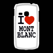 Coque Samsung Galaxy Young I love Mont Blanc