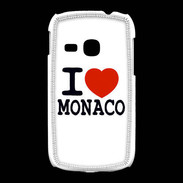 Coque Samsung Galaxy Young I love Monaco
