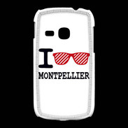 Coque Samsung Galaxy Young I love Montpellier 2