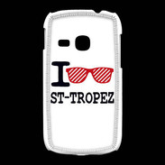 Coque Samsung Galaxy Young I love Saint Tropez 2