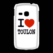 Coque Samsung Galaxy Young I love Toulon