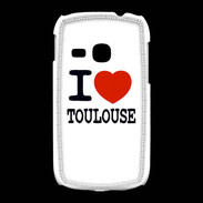 Coque Samsung Galaxy Young I love Toulouse