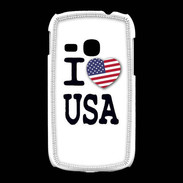 Coque Samsung Galaxy Young I love USA 2