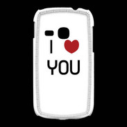 Coque Samsung Galaxy Young I love you