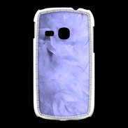 Coque Samsung Galaxy Young Effet de plumes bleues PR