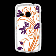 Coque Samsung Galaxy Young motif flora violet