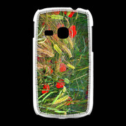 Coque Samsung Galaxy Young DP Coquelicot dans un champs de blé