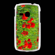 Coque Samsung Galaxy Young DP champs de coquelicots