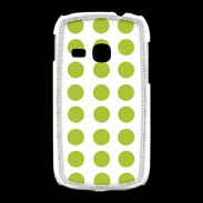 Coque Samsung Galaxy Young pois vert clair