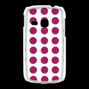 Coque Samsung Galaxy Young pois magenta
