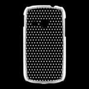 Coque Samsung Galaxy Young pois noir & blanc
