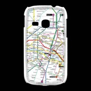 Coque Samsung Galaxy Young Plan de métro de Paris