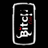 Coque Samsung Galaxy Young Bitch Cola fond noir