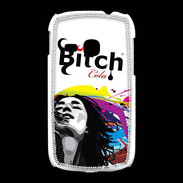 Coque Samsung Galaxy Young Bitch cola et fille
