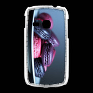 Coque Samsung Galaxy Young Macaron mauve PR 10