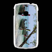 Coque Samsung Galaxy Young DP Barge en bord de plage 2