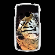 Coque Samsung Galaxy Young Portrait de tigre PB 1