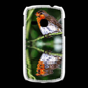 Coque Samsung Galaxy Young DP oiseau mirroir