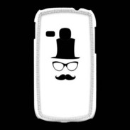 Coque Samsung Galaxy Young chapeau moustache