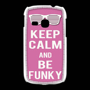 Coque Samsung Galaxy Young Keep Calm Funky Rose
