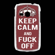 Coque Samsung Galaxy Young Keep Calm Fuck Off Brique