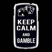 Coque Samsung Galaxy Young Keep Calm Gamble Noir