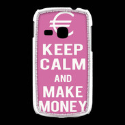 Coque Samsung Galaxy Young Keep Calm Make money Rose