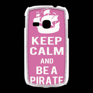 Coque Samsung Galaxy Young Keep Calm Be a Pirate Rose